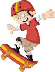 character-skateboard
