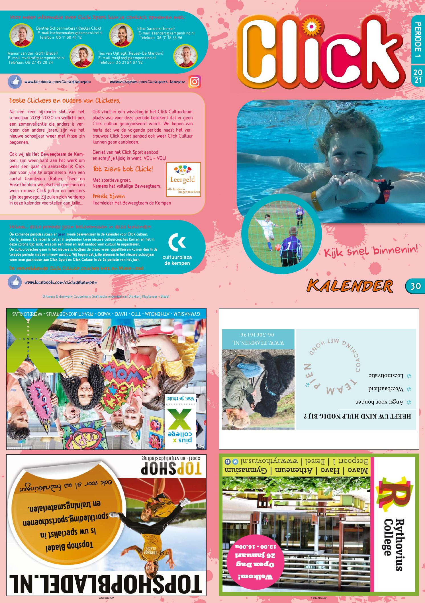 CLICK activiteitenkalender A3-200817
