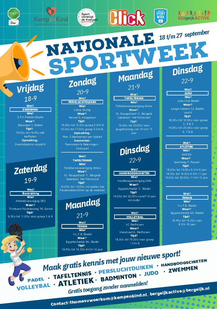 2026 Flyer Nationale Sportweek